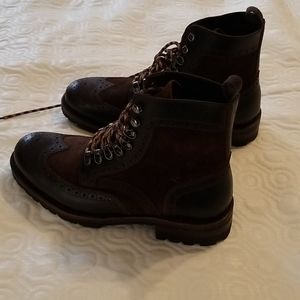 Mens Brown Dress Boot Size 8